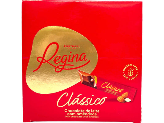 Regina Chocolate de Leite com Amendoas Chocolate Coated Almonds 30 pack 720g Total