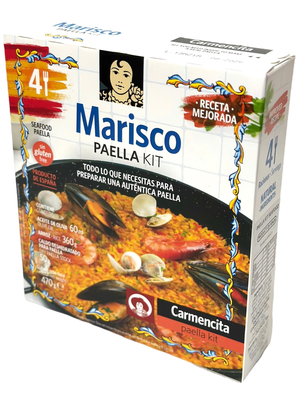 Carmencita Marisco Seafood Paella Kit 4 serves 470g Twin Pack 940g total (Best Before 01-08-2025)