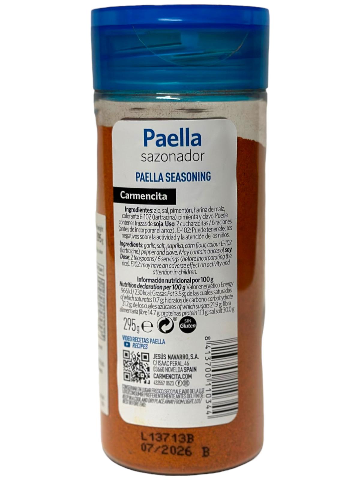 Carmencita Spanish Paella Seasoning 295g - 3 pack 855g total (Best Before 01-07-2026)