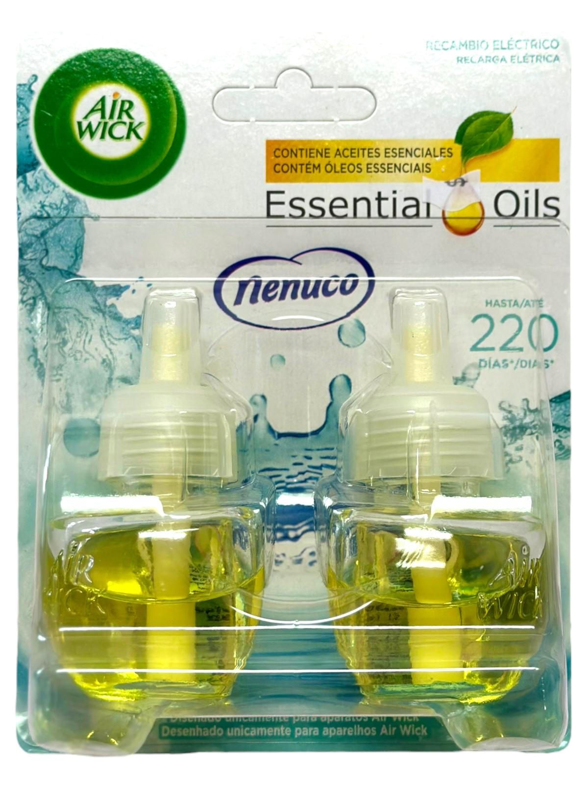 Nenuco Air Wick Spray Plug In Unit Two Refills 38mls