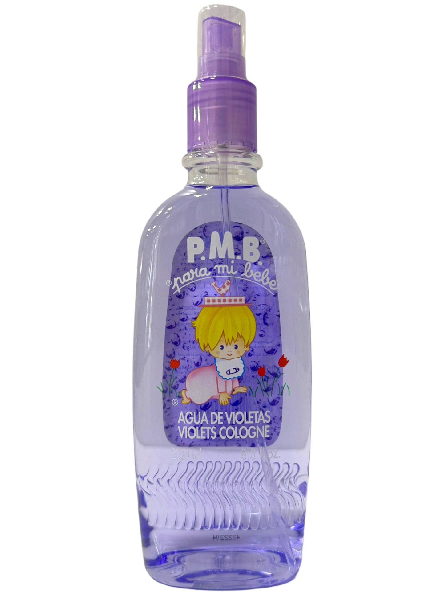 Para Mi Bebe Baby Cologne Spray 250ml Each Mixed Pack Pink, Purple, Blue 750ml Total