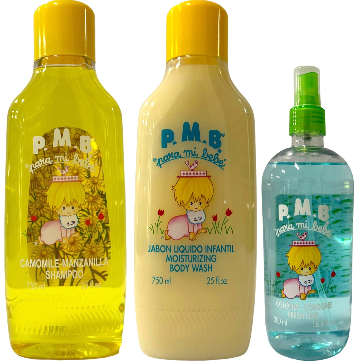 Para Mi Bebe Baby Soap and Cologne Mixed Pack 2000ml Total
