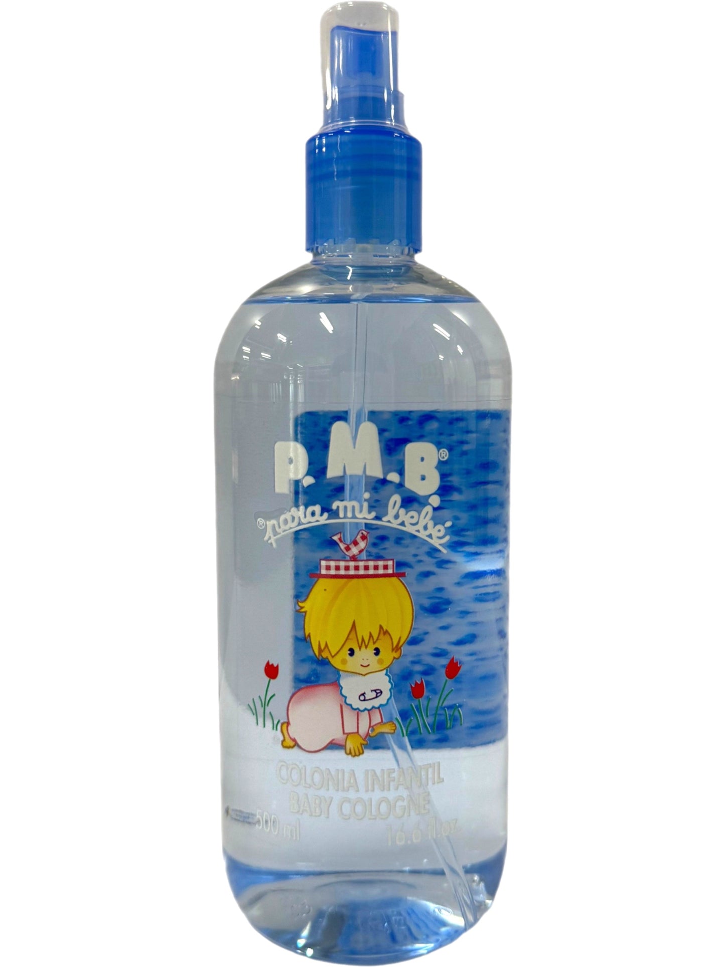 Para Mi Bebe Colonia Baby Cologne Spray 500ml each Mixed Pack Pink, Purple, Blue 1500ml Total