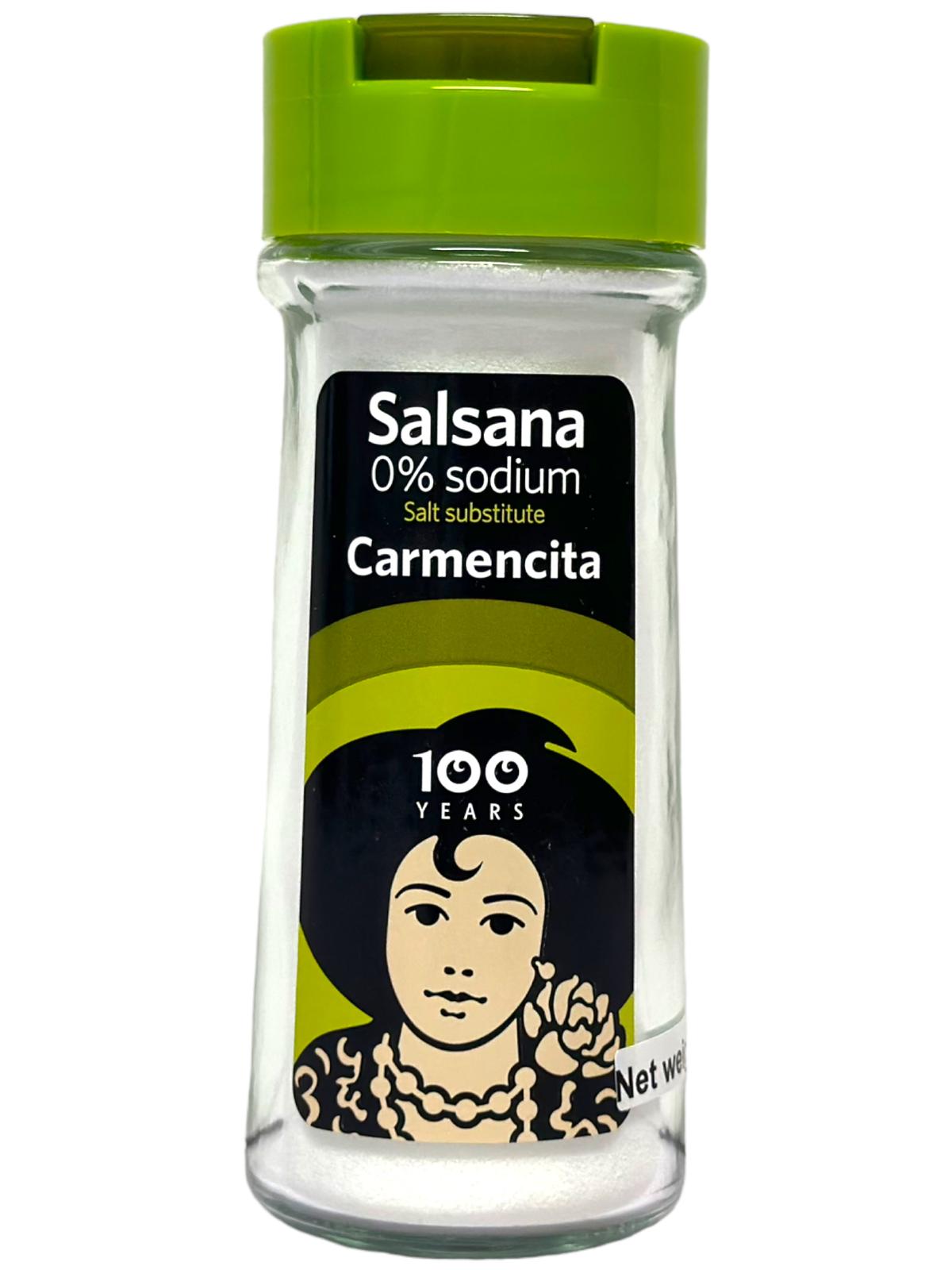 Carmencita Salsana 0% Sodium Salt 100g - 6 pack 600g total (Best Before 01-02-2026)