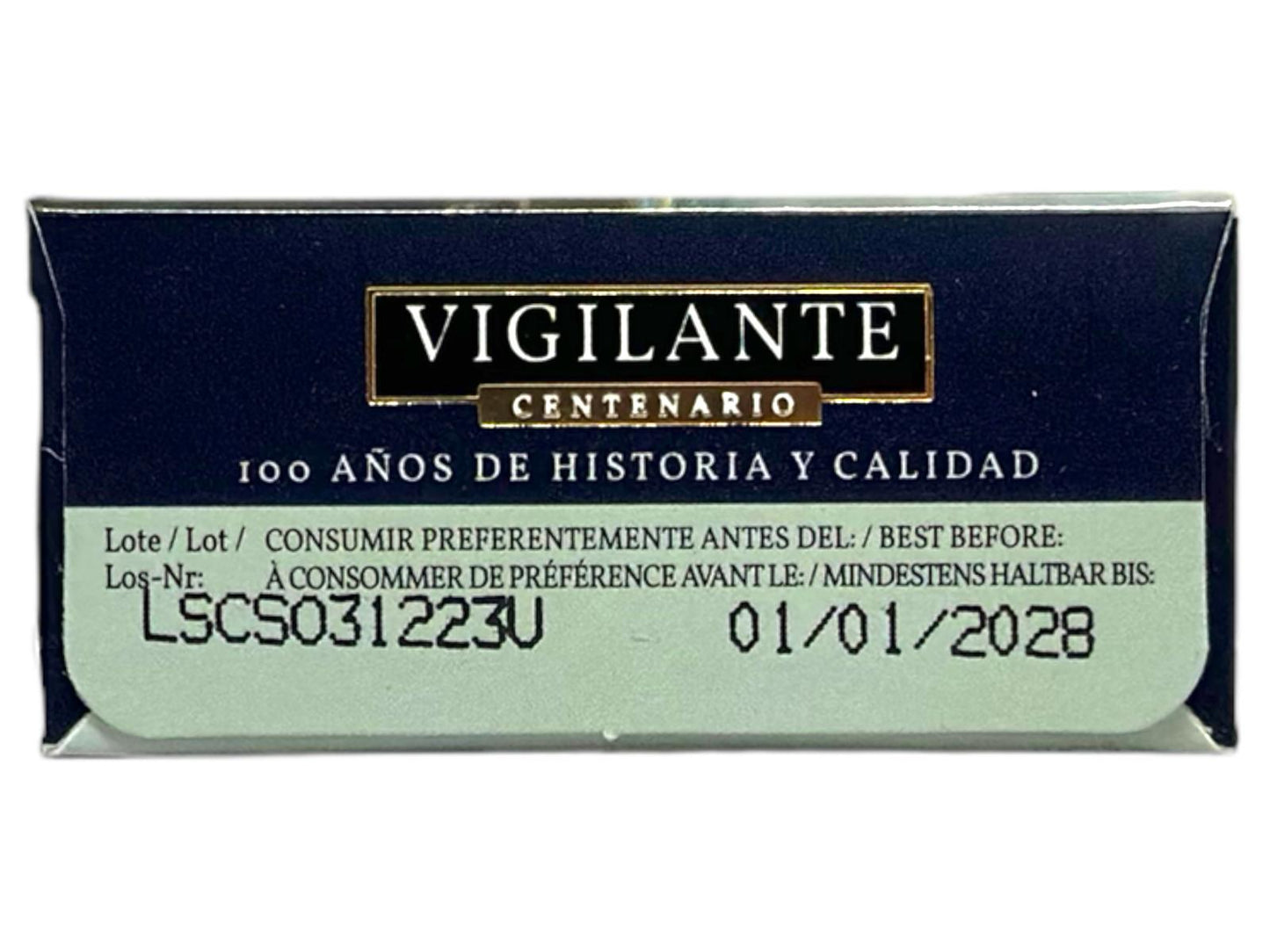 Vigilante Centenario Sardinas en Aceite de Oliva 120g