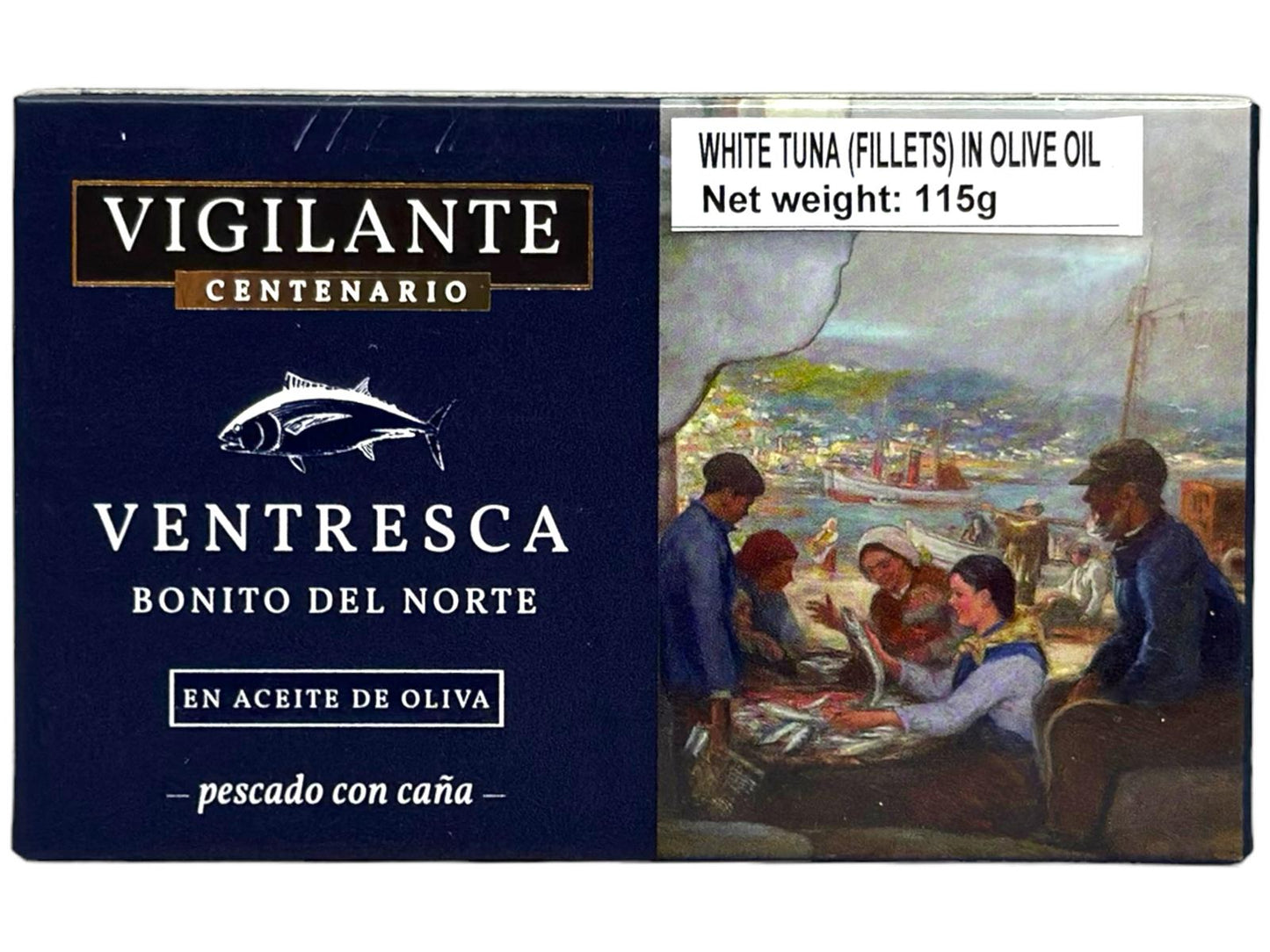 Vigilante Centenario Ventresca Bonito del Norte White Tuna in Olive Oil 115g