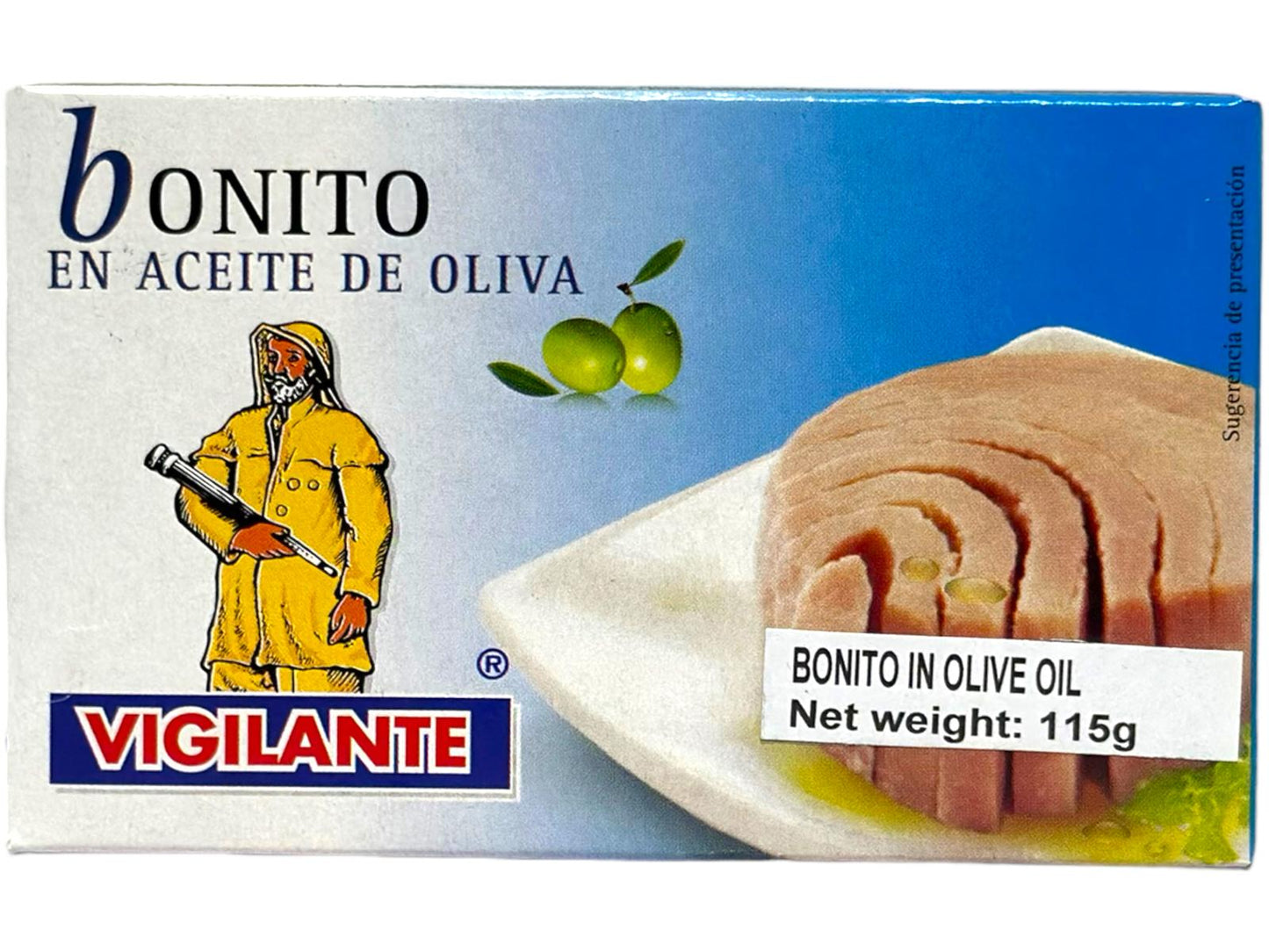 Vigilante Bonito en Aceite de Oliva Spain - White Tuna in Olive Oil 115g