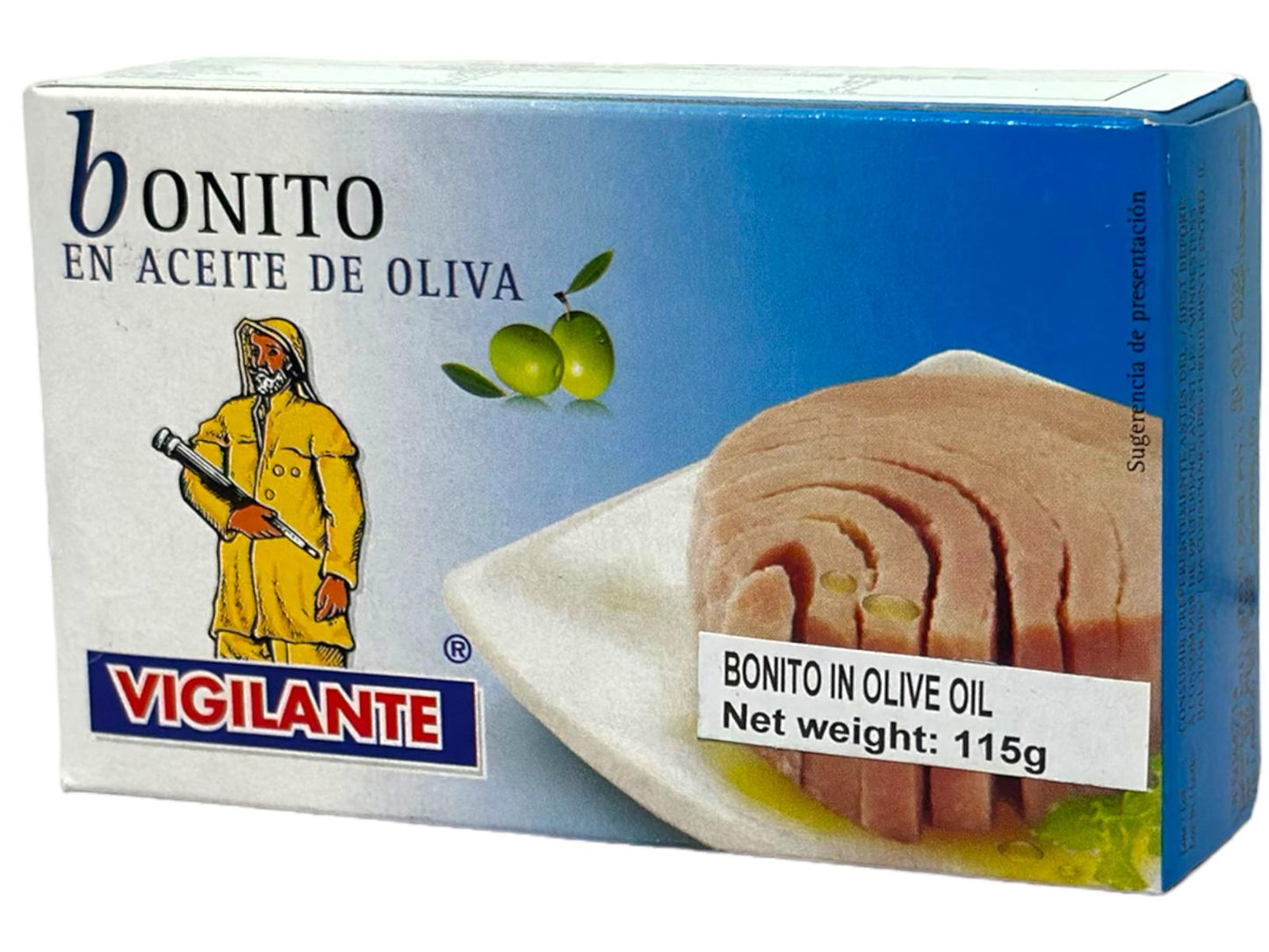 Vigilante Bonito en Aceite de Oliva Spain - White Tuna in Olive Oil 115g (Best Before 01-01-2027)