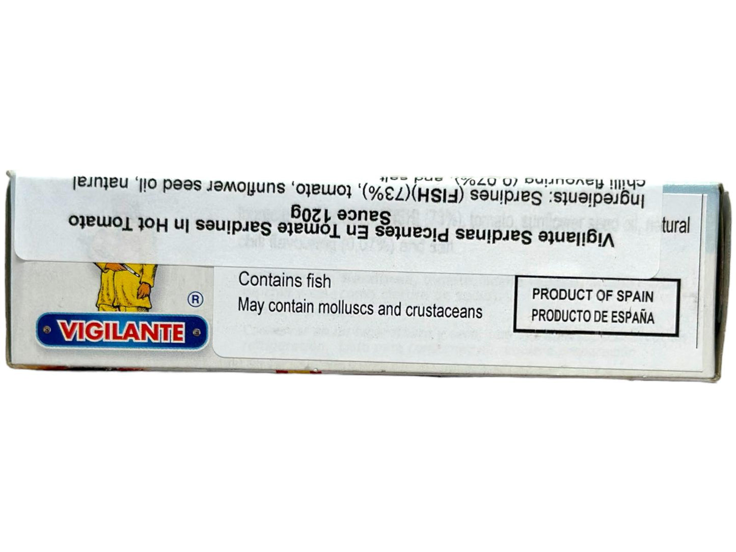 Vigilante Sardinas Picantes en Tomate Spain - Sardines in Hot Tomato Sauce 120g