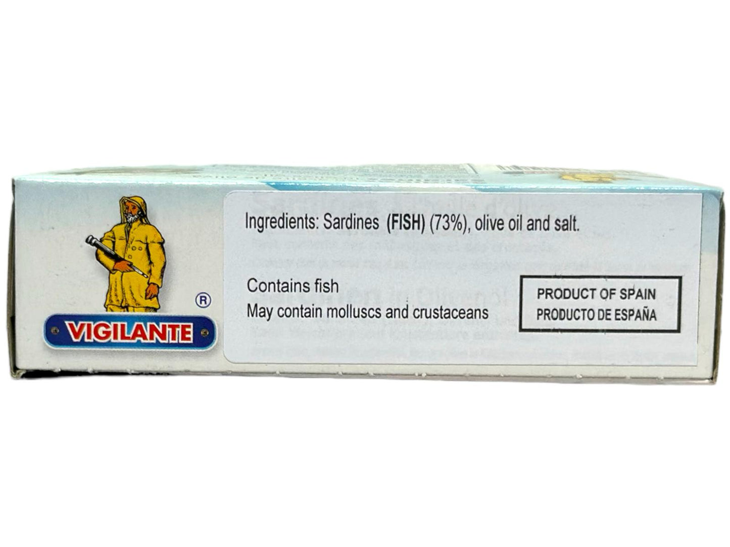 Vigilante Sardinas en Aceite De Oliva Spain - Sardines in Olive Oil 120g