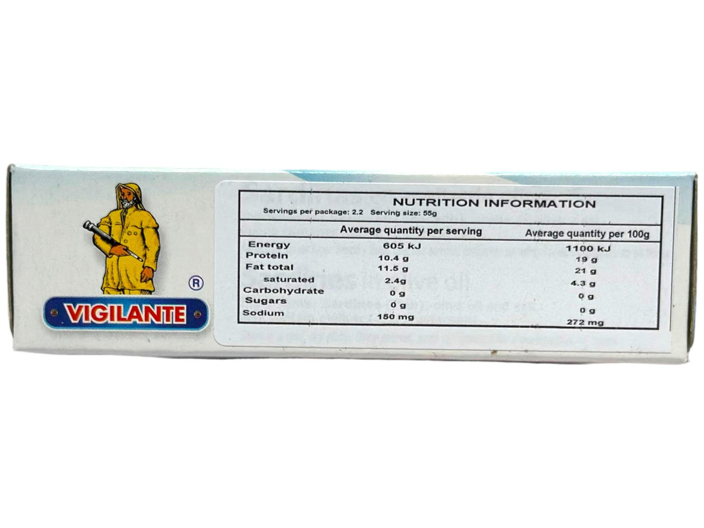 Vigilante Sardinas en Aceite De Oliva Spain - Sardines in Olive Oil 120g