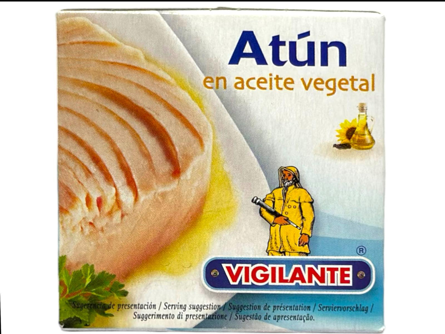 Vigilante Atun En Aceite Vegetal Tuna In Vegetable Oil 80g