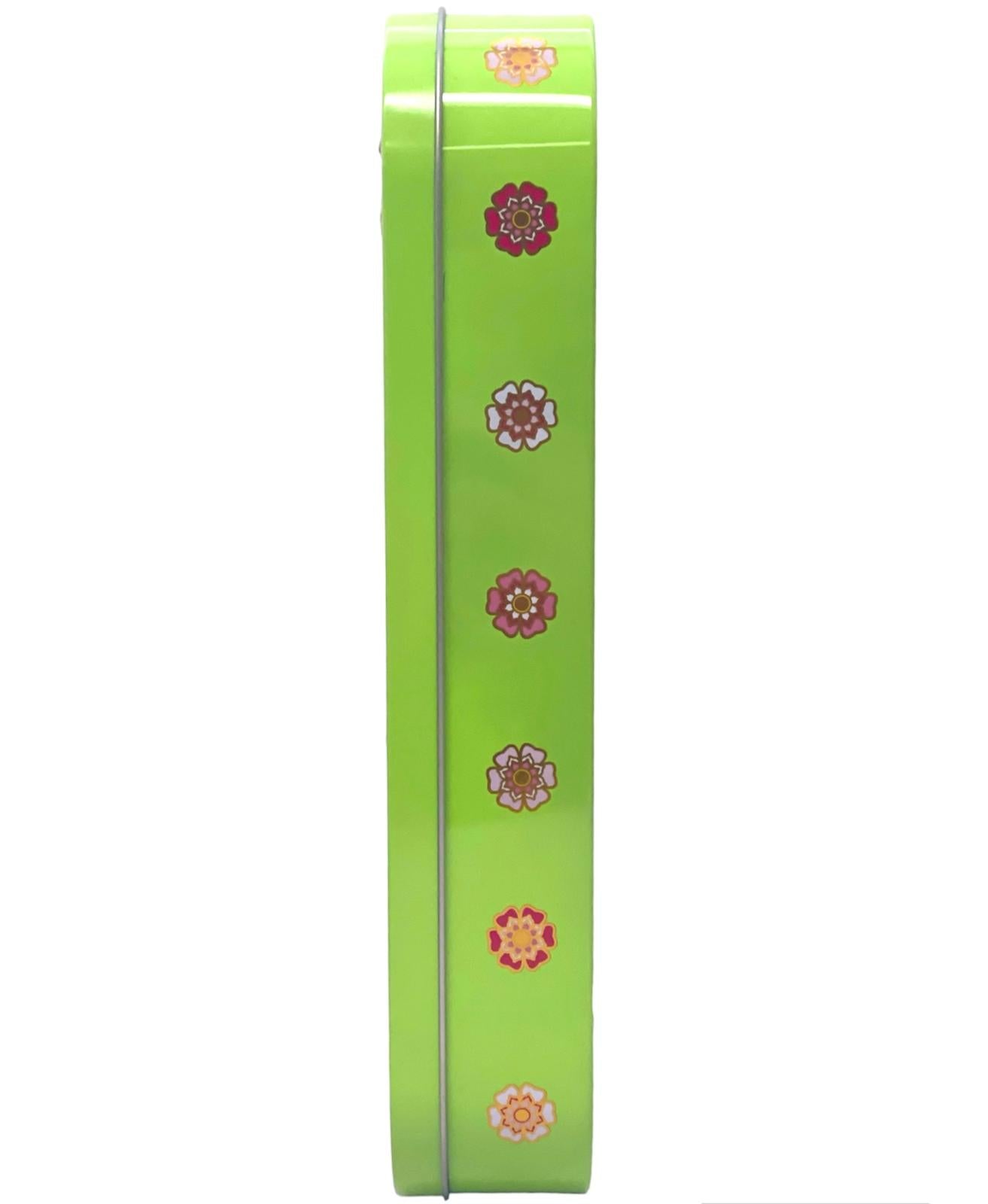 Marie Ange di Costa Flower Fairy Empty Decorative Tin —Il Bellezza in Lime
