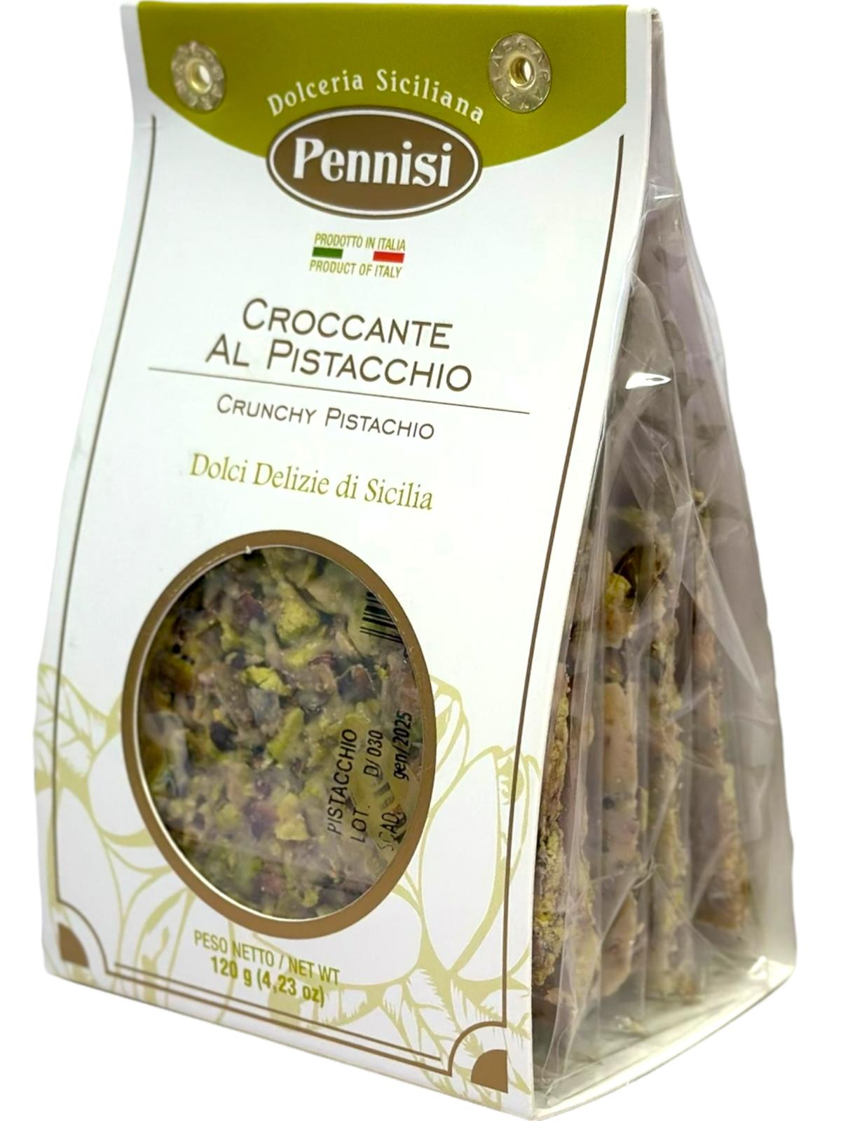 Pennisi Croccante Al Pistacchio Italian Pistacchio Brittle 120g (Best Before 31-01-2025)