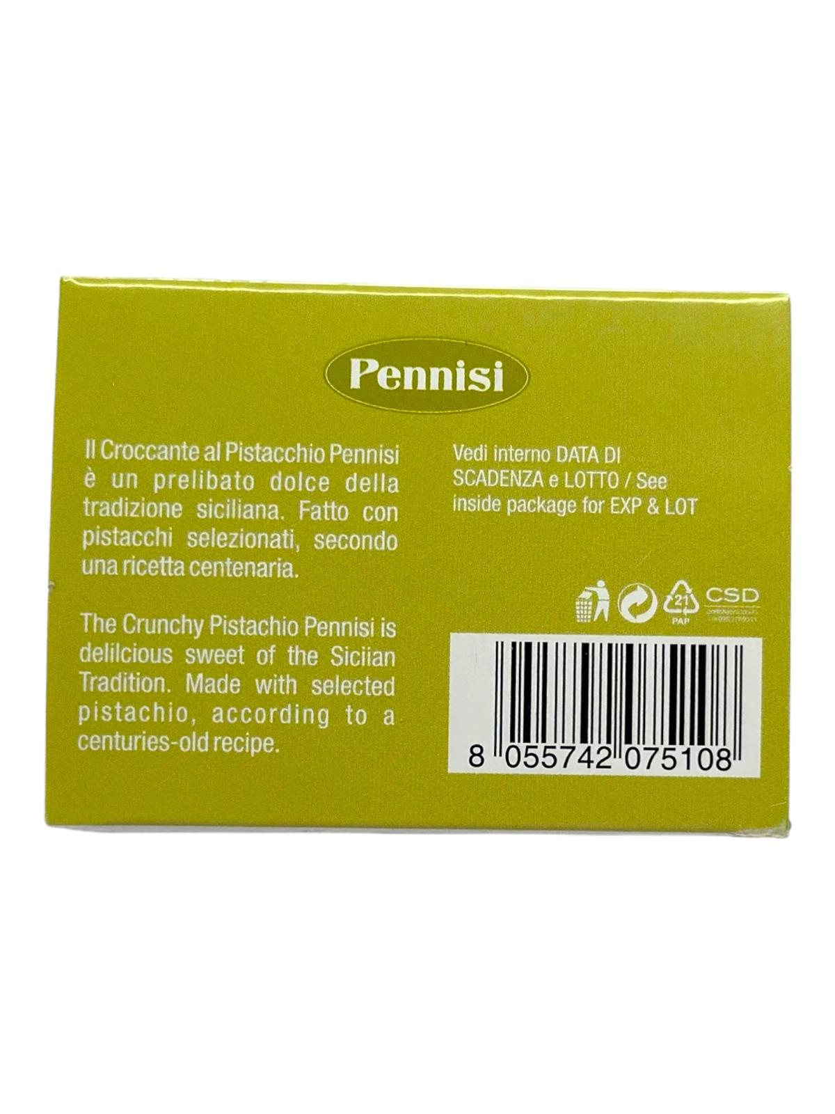 Pennisi Croccante Al Pistacchio Italian Pistacchio Brittle 120g (Best Before 31-01-2025)