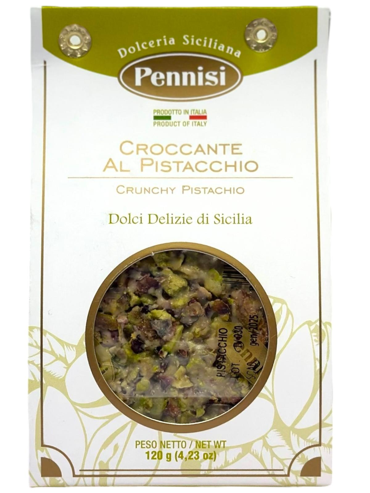 Pennisi Croccante Al Pistacchio Italian Pistacchio Brittle 120g (Best Before 31-01-2025)
