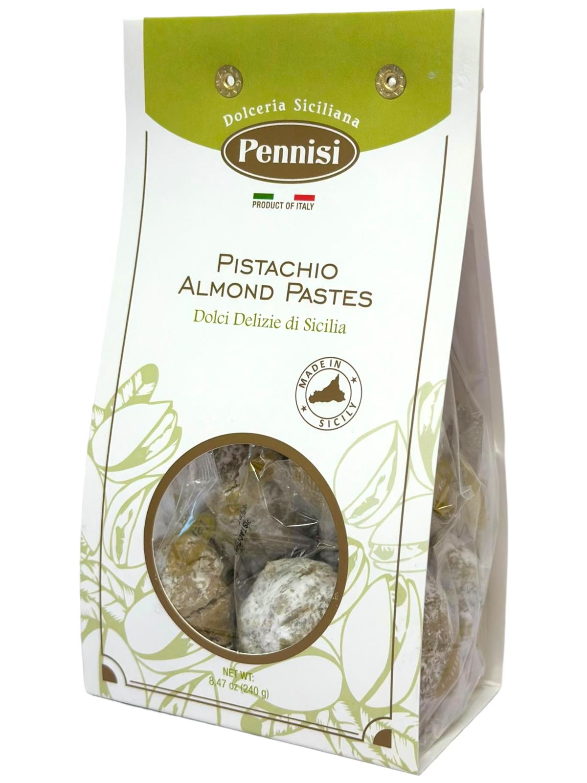 Pennisi Paste di Mandorla al Pistacchio Almond Pistachio Paste Biscuits 240g
