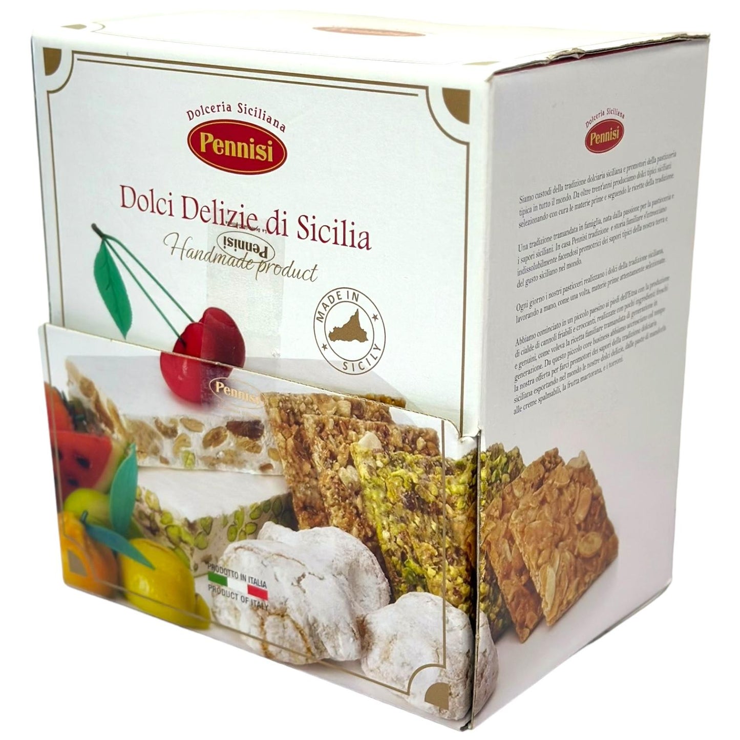 Pennisi Espositore Croccante Alle Pistaccio Display Box Italian Pistachio Brittle 1.5kg (Best Before 31-01-2025)