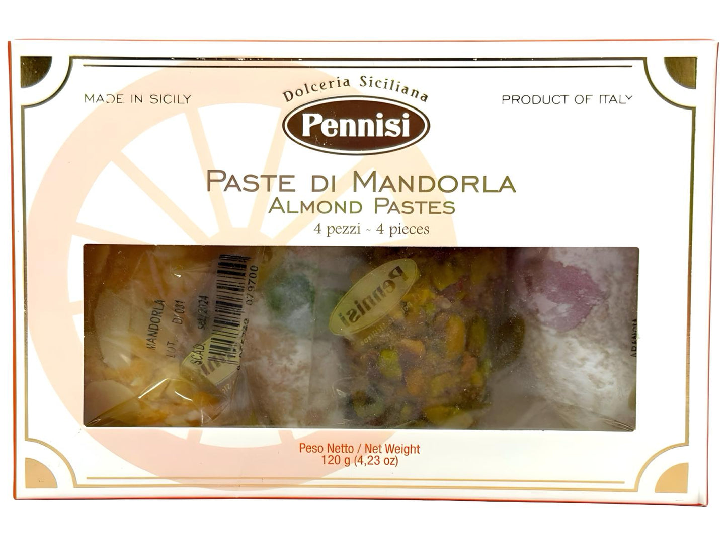 Pennisi Paste DI Mandorla Mixed Almond Biscuits 120g
