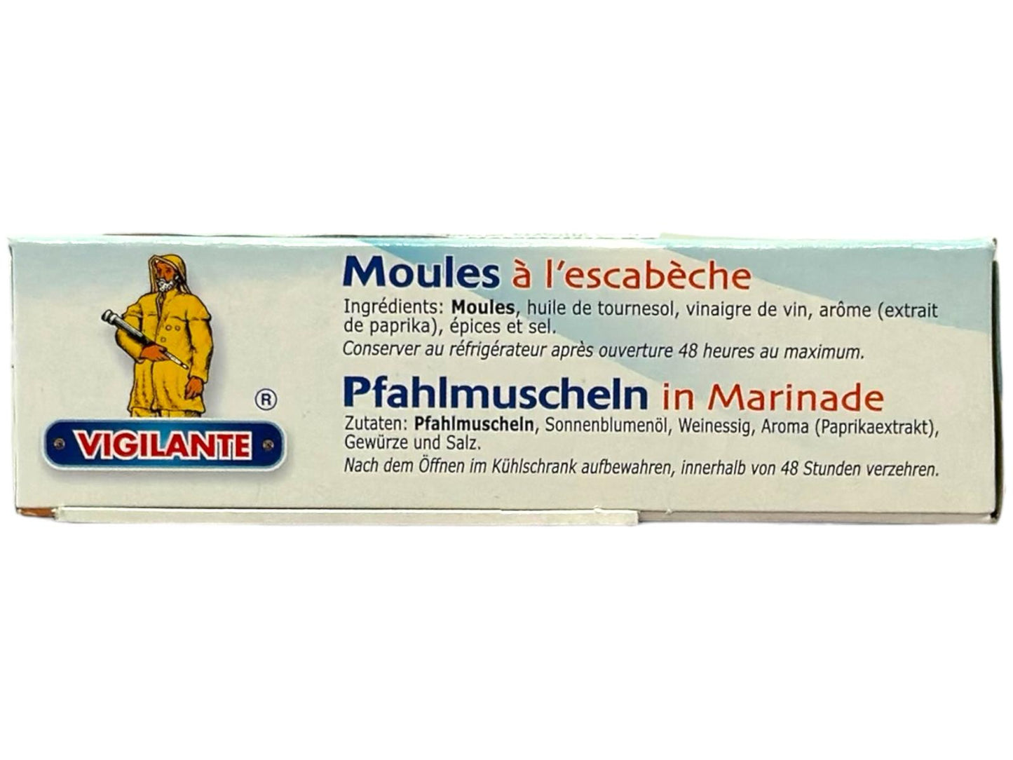 Vigilante Mejillones en Escabeche Spanish Pickled Mussels 6 pack 115 g x6