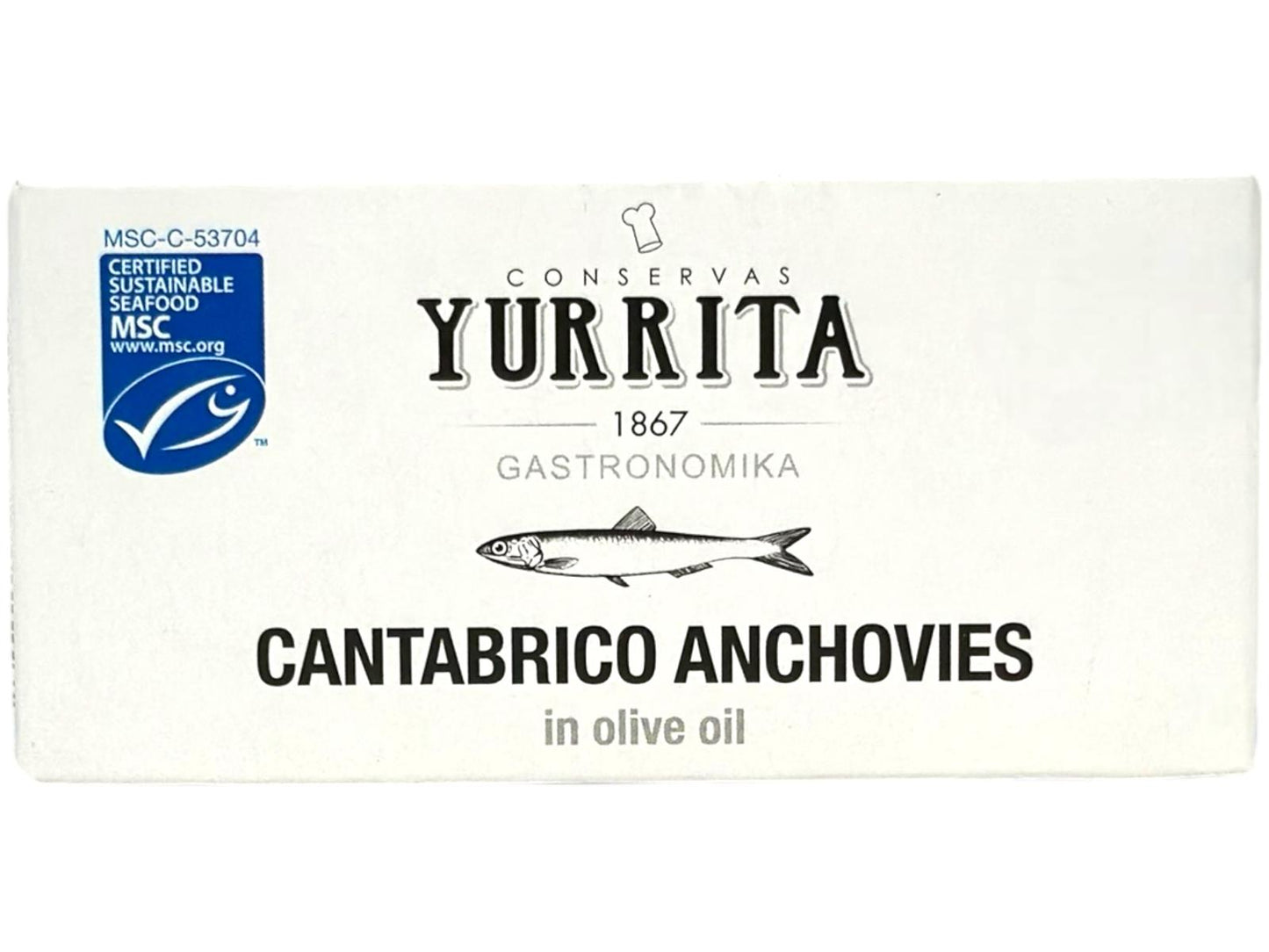 Yurrita Cantabrico Anchovies in Olive Oil 50g