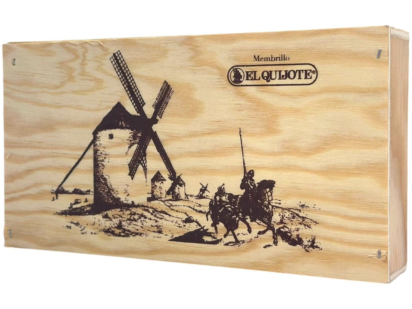 El Quijote - Caja Madera Crema de Membrillo Extra - Quince in Wood Box 400g (Best Before 03-01-2028)