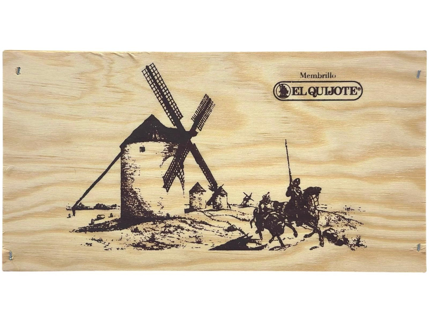 El Quijote - Caja Madera Crema de Membrillo Extra - Quince in Wood Box 400g (Best Before 03-01-2028)