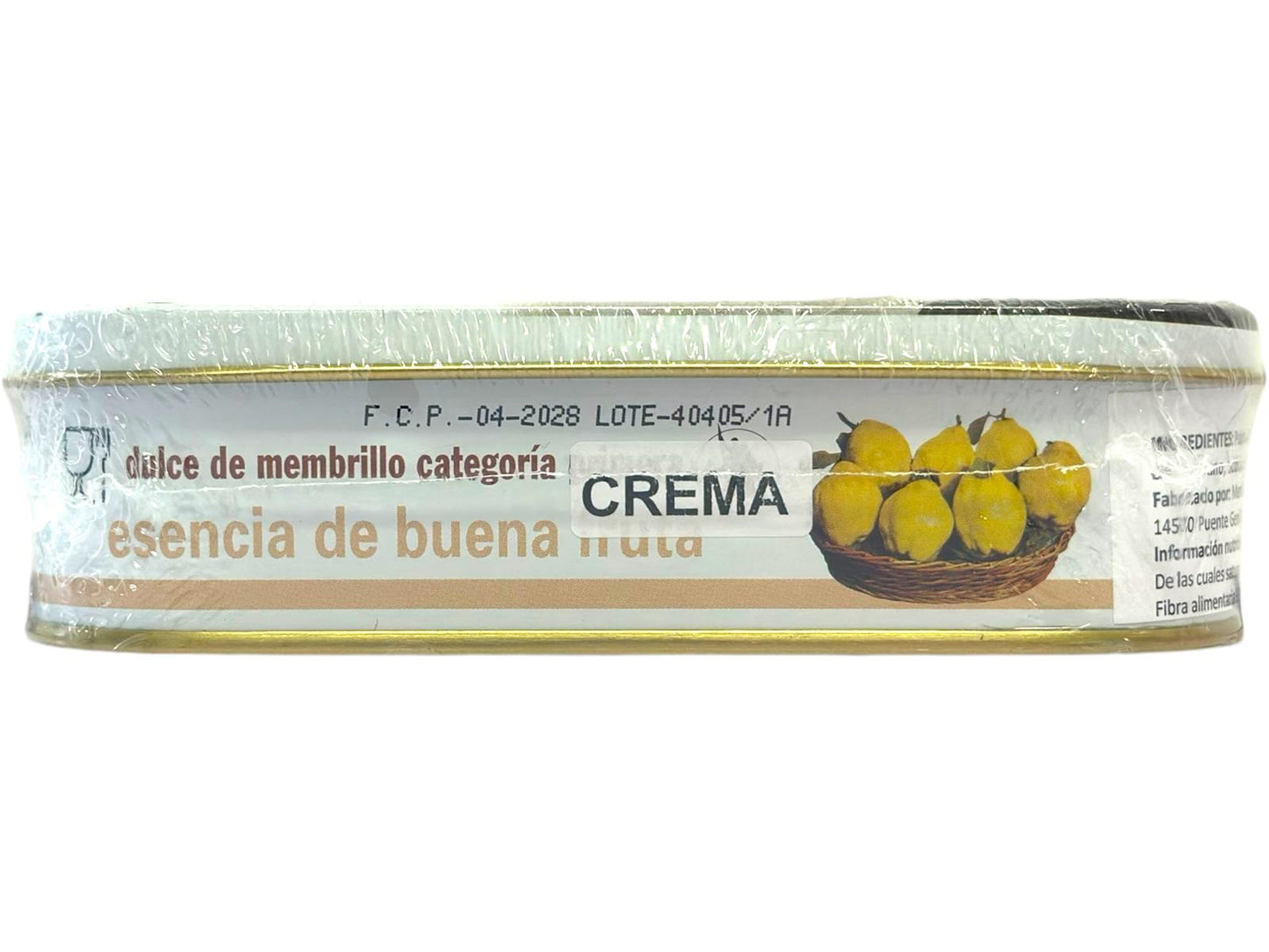 El Quijote - Crema de Membrillo Extra - Quince 625g (Best Before 05-04-2028)