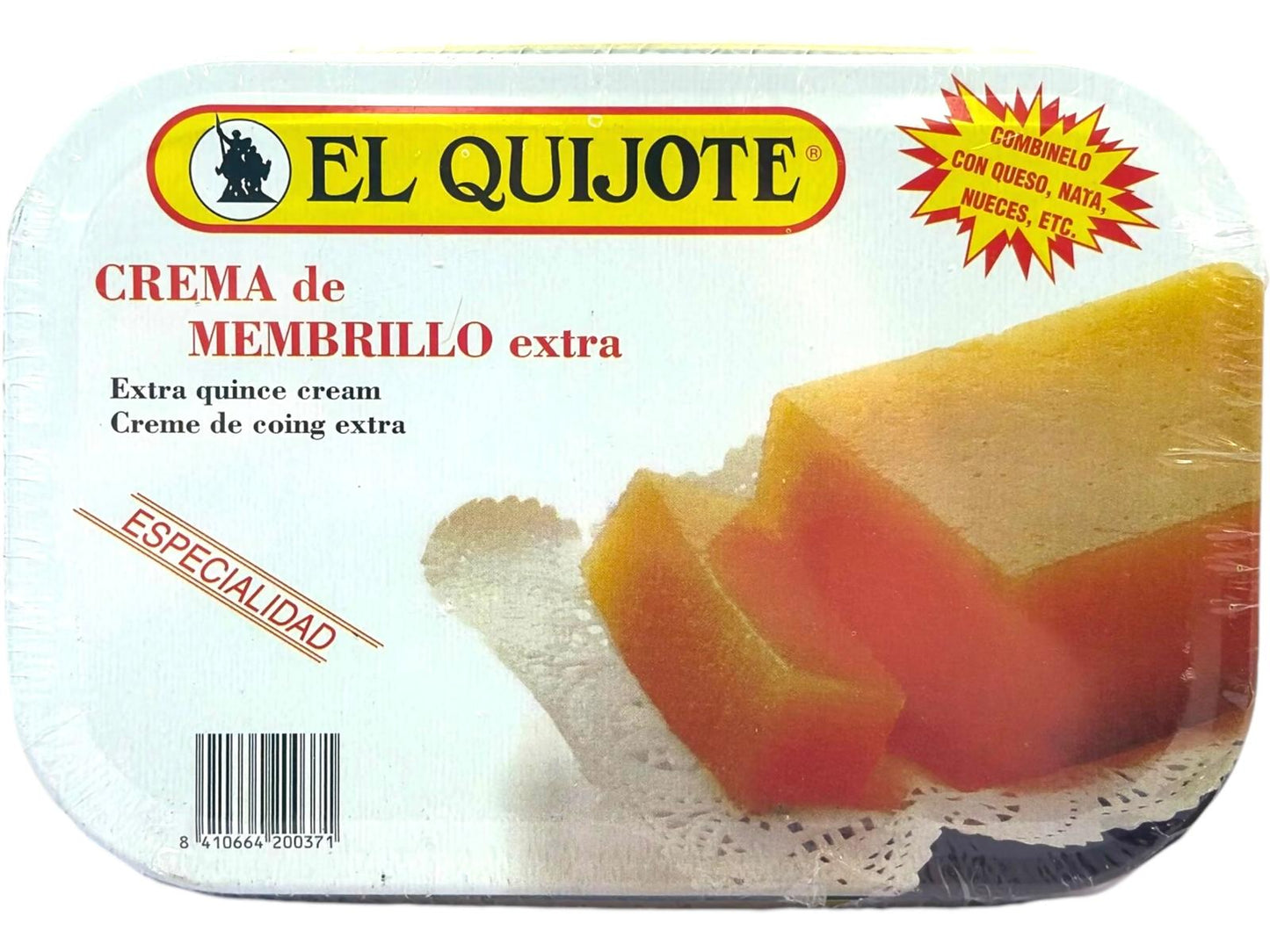El Quijote - Crema de Membrillo Extra - Quince 625g (Best Before 05-04-2028)