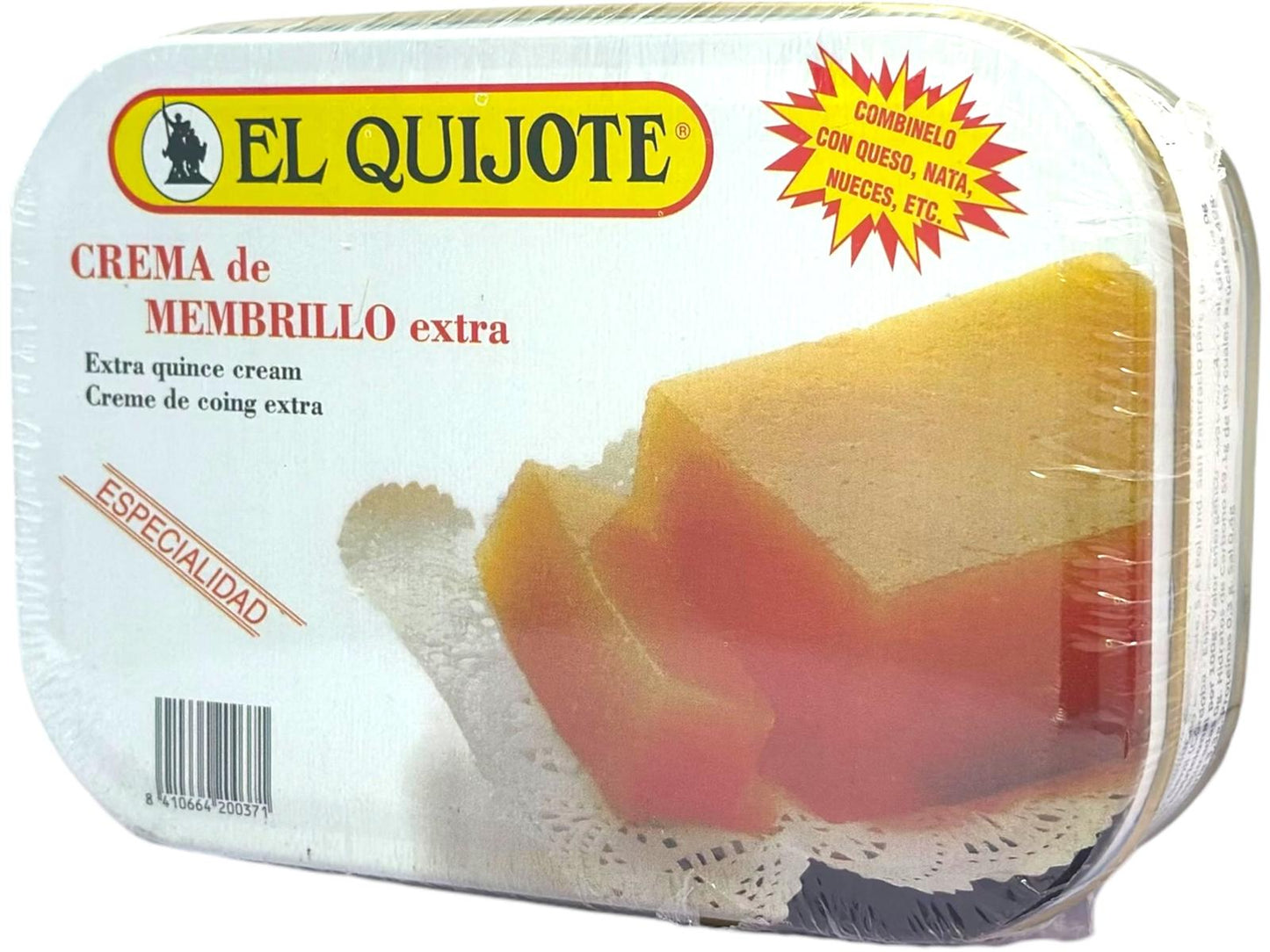 El Quijote - Crema de Membrillo Extra - Quince 625g (Best Before 05-04-2028)