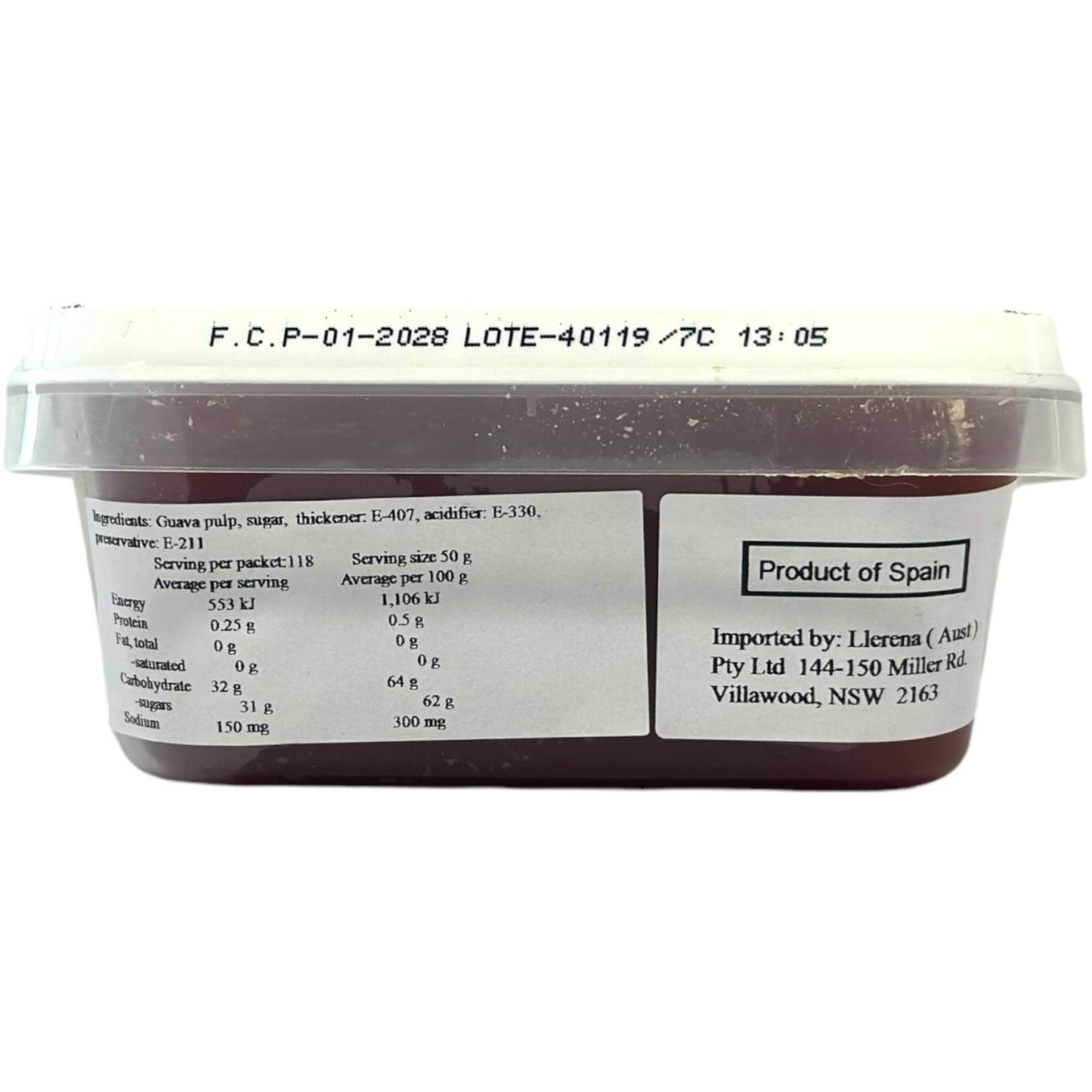 El Quijote - Pasta de Guayaba Guava Paste 400g (Best Before 19-01-2028)