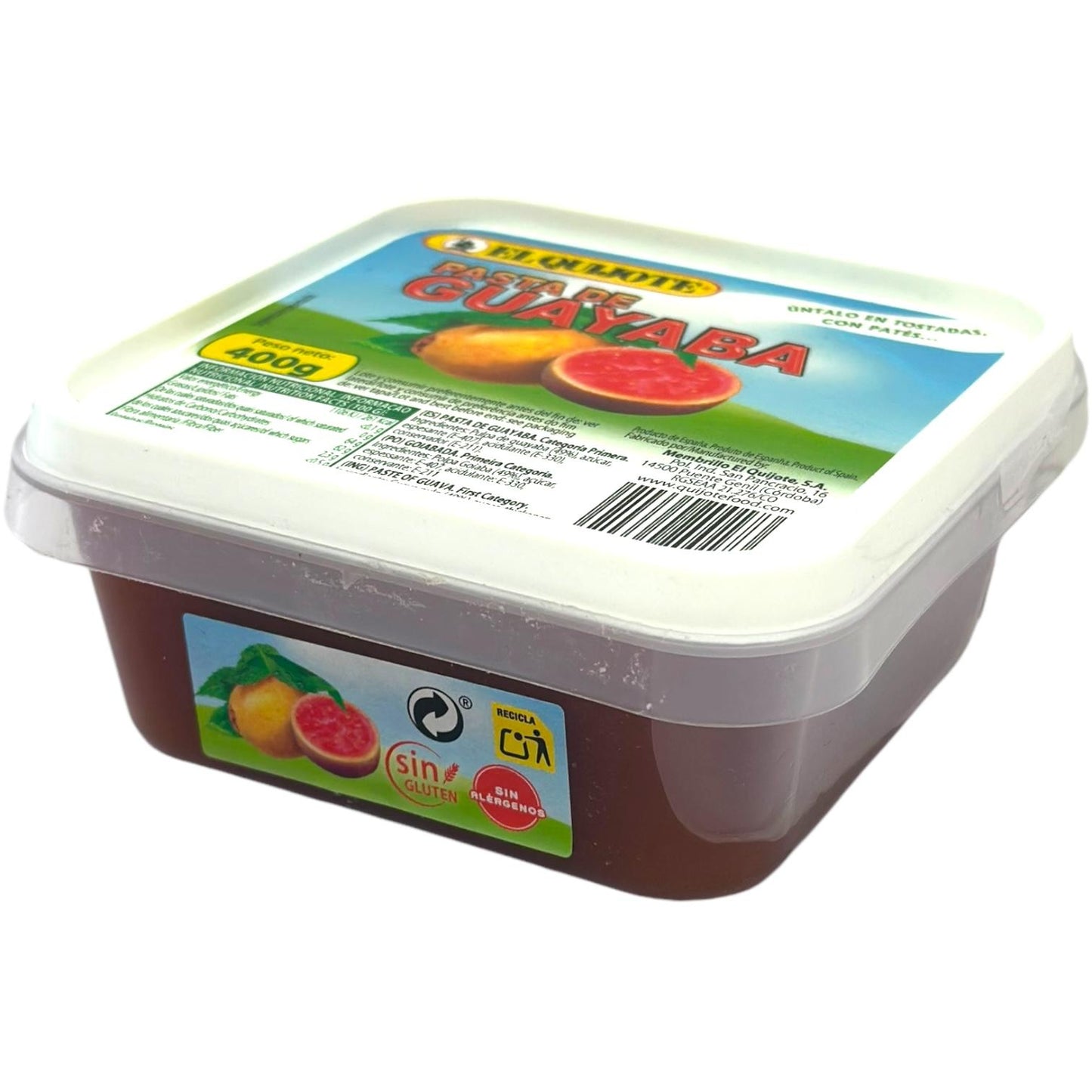 El Quijote - Pasta de Guayaba Membrillo - Quince 400g (Best Before 19-01-2028)