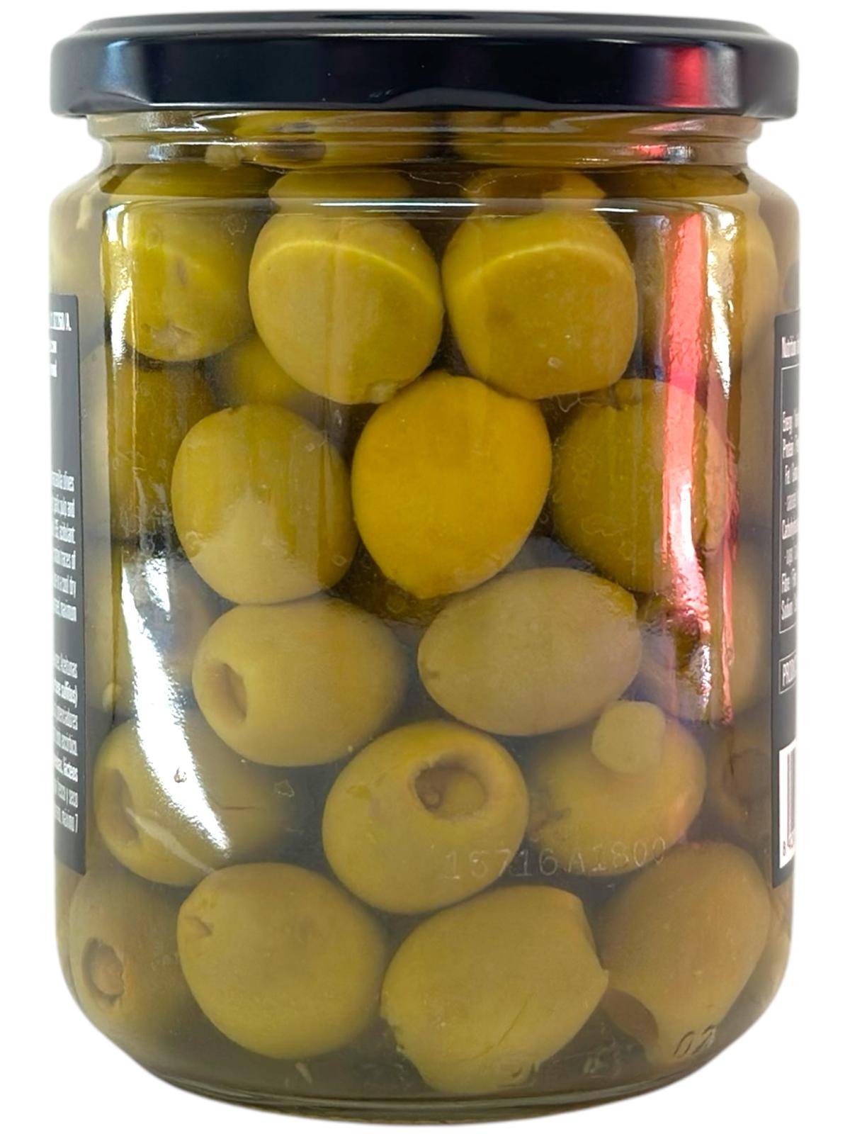 Bernal Gourmet Garlic Stuffed Olives 436g Gross 225g Drained (Best Before 18-05-2027)
