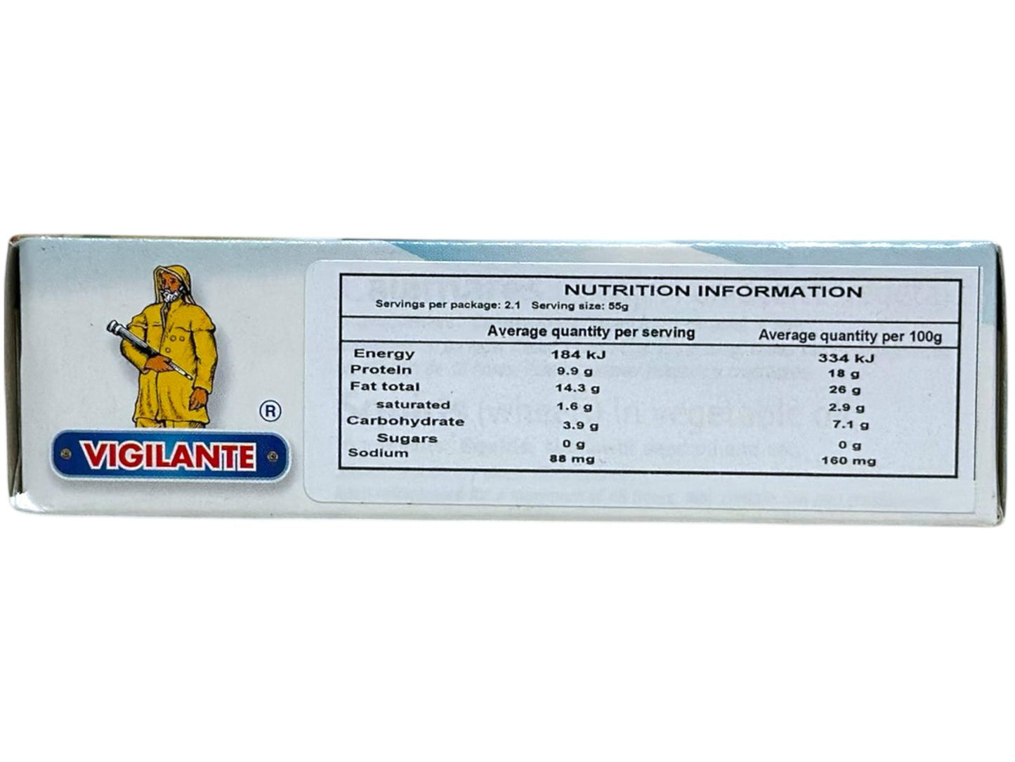 Vigilante Calamares (Rodajas) en Aceite Vegetal - Squids (Wheels) in Vegetable Oil 115g
