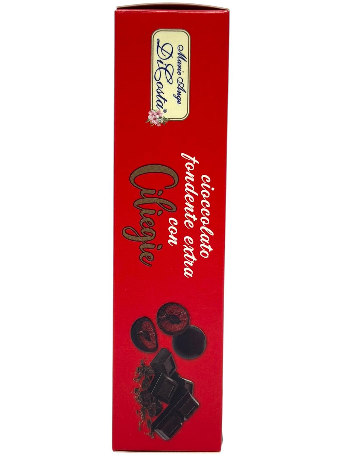 Marie Ange di Costa Flower Fairy Cioccolato fordente extra con Ciliegie 150g (Best Before 01-08-2026)