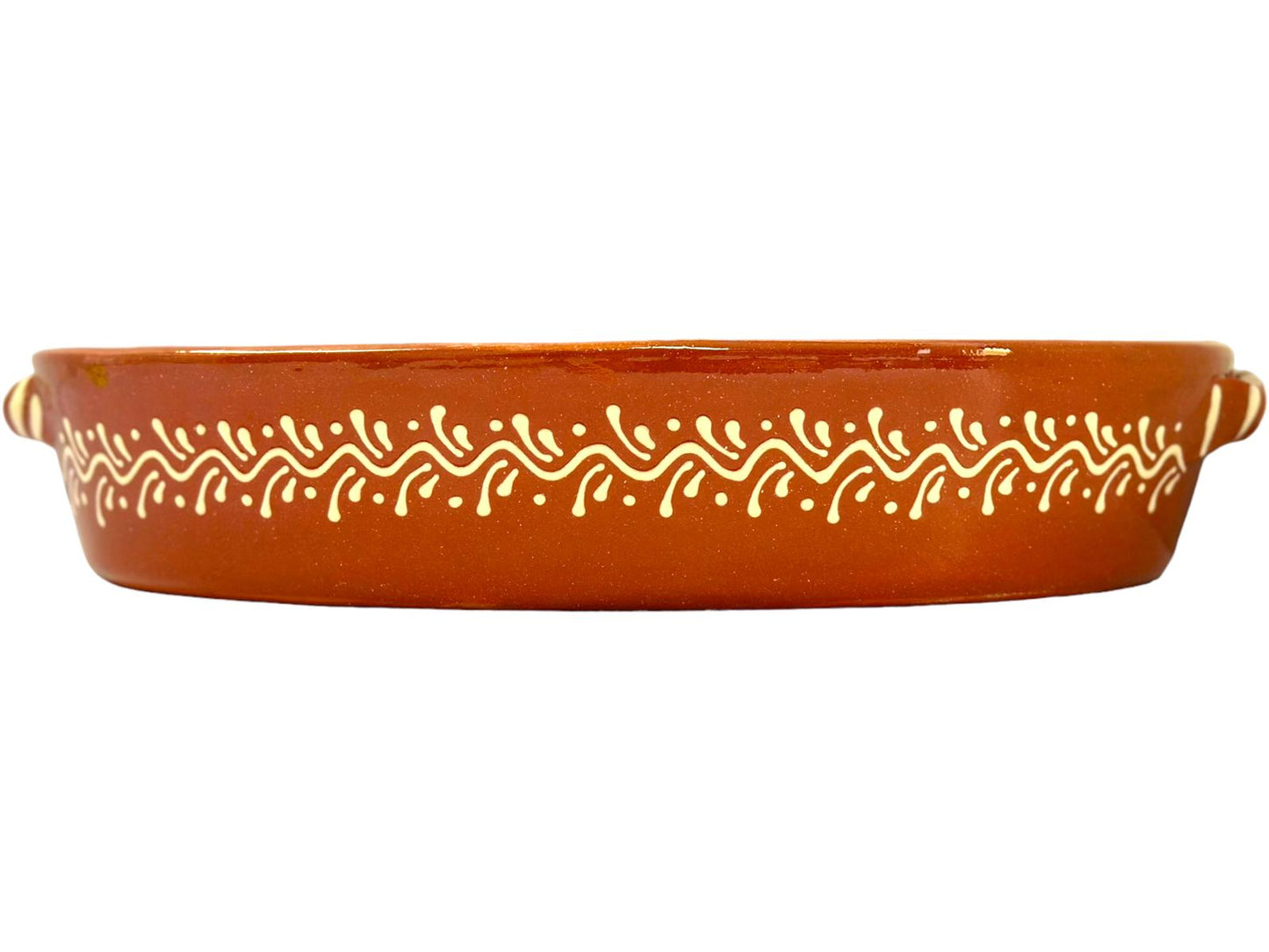 Edgar Picas Assadeira Oval Regional 2 Portuguese Terracotta Oval Baking Dish 37cm x 23cm x 7cm
