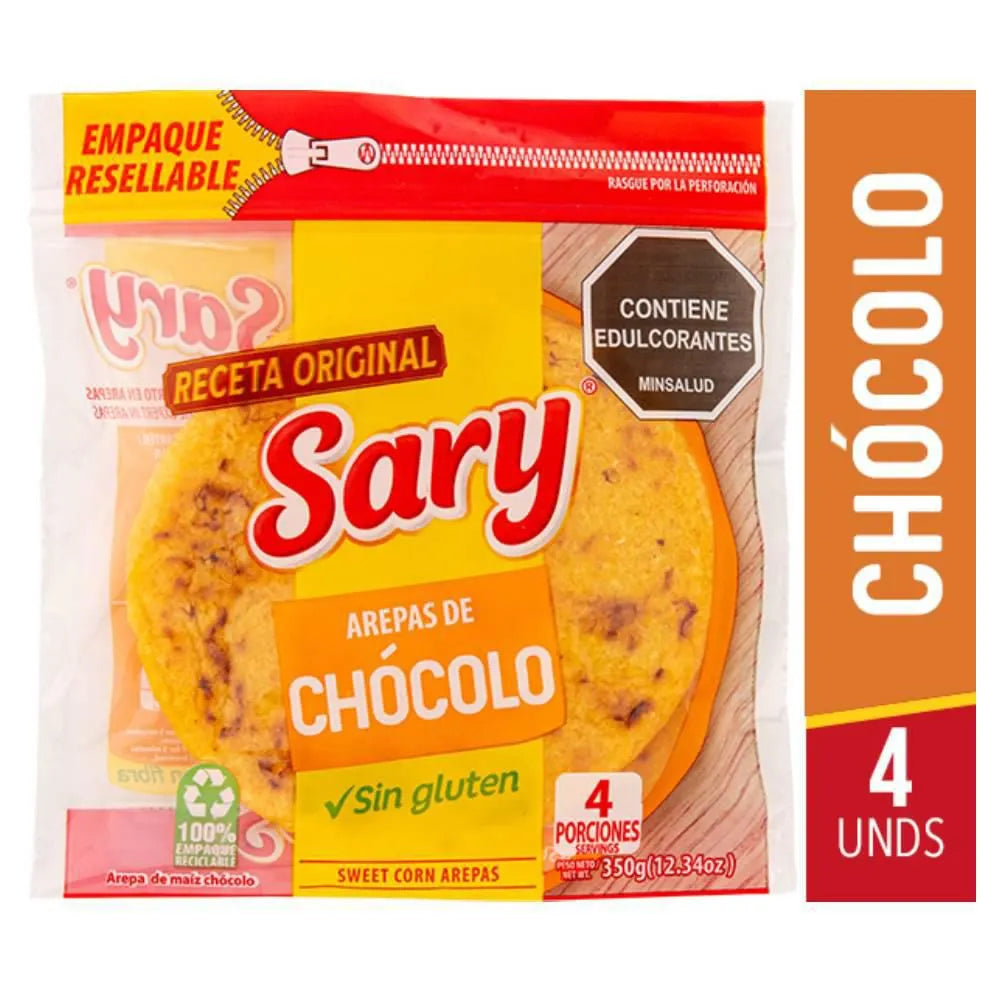 IN STORE ONLY - SARY Arepas de Chocolo - Sweet Corn Arepas (Best Before 09-09-2027)