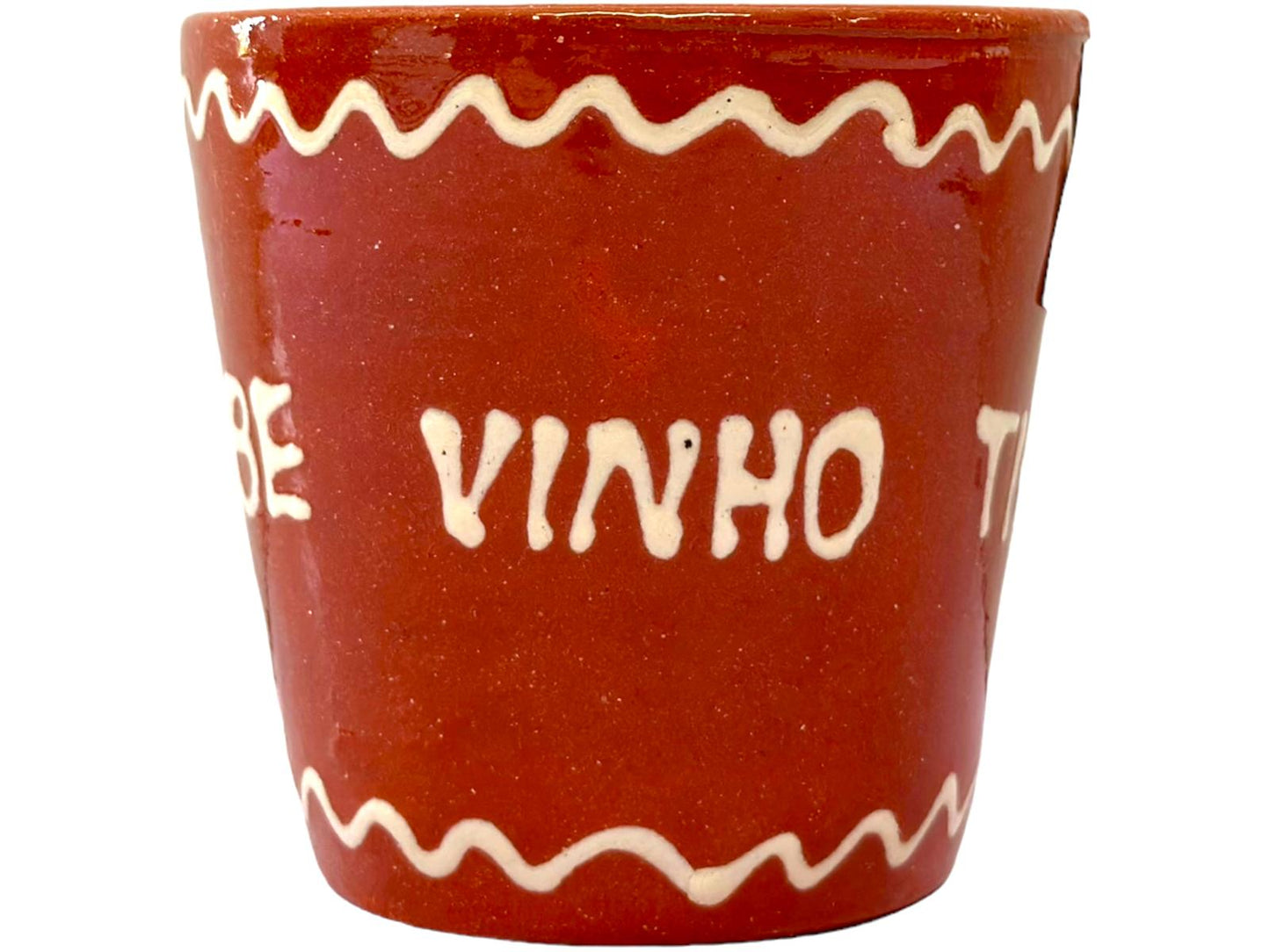 Edgar Picas Copo Direito Bebe Vinho Tinto Portuguese Terracotta Mug 8.5cm x 9cm