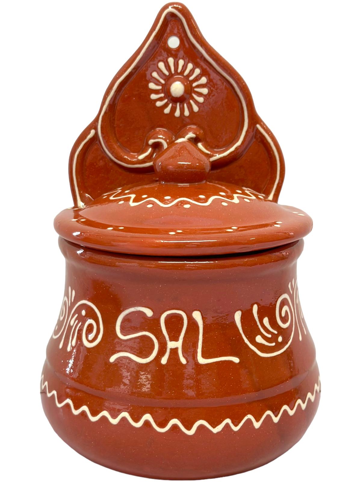 Edgar Picas Saldeiro Regional Portuguese Terracotta Salt Dish 22cm x 13cm