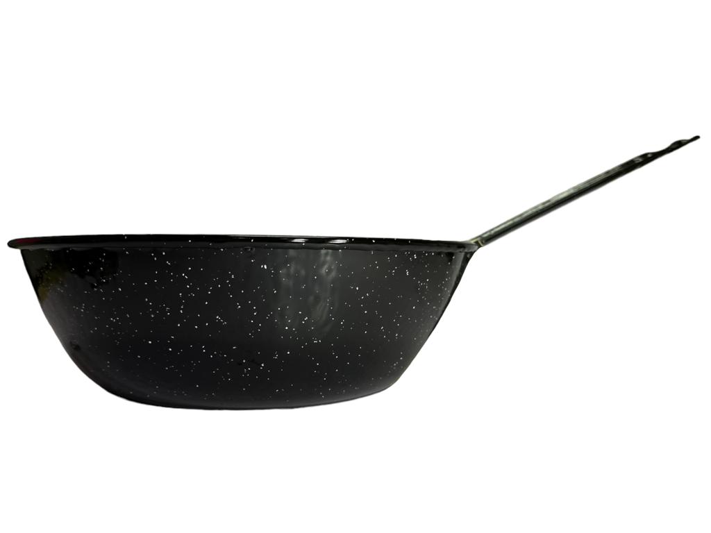 Garcima Sarten Honda Esmaltada Mango Spanish Deep Enamelled Pan 40cm