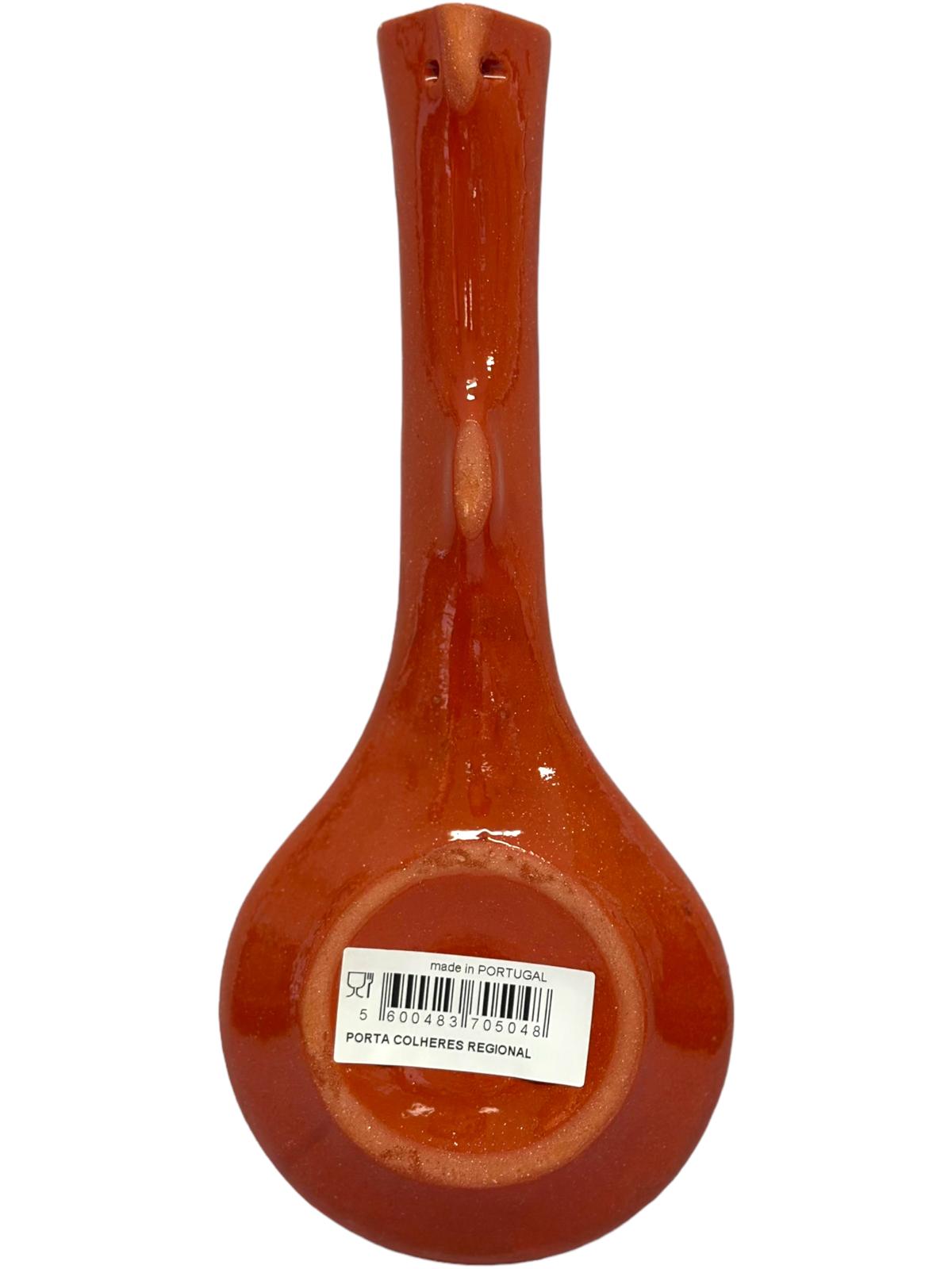 Edgar Picas Porta Colheres Regional Portuguese Terracotta Spoon Holder 28cm