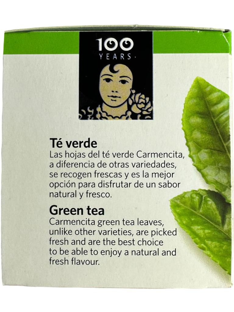 Carmencita Green Tea 10x bags 15g