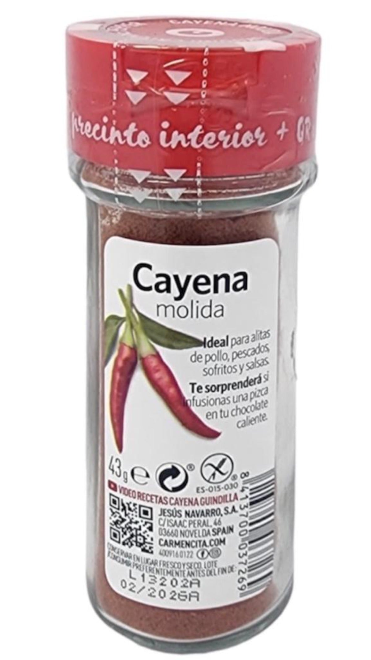 Carmencita Ground Cayenne Chilli 43g
