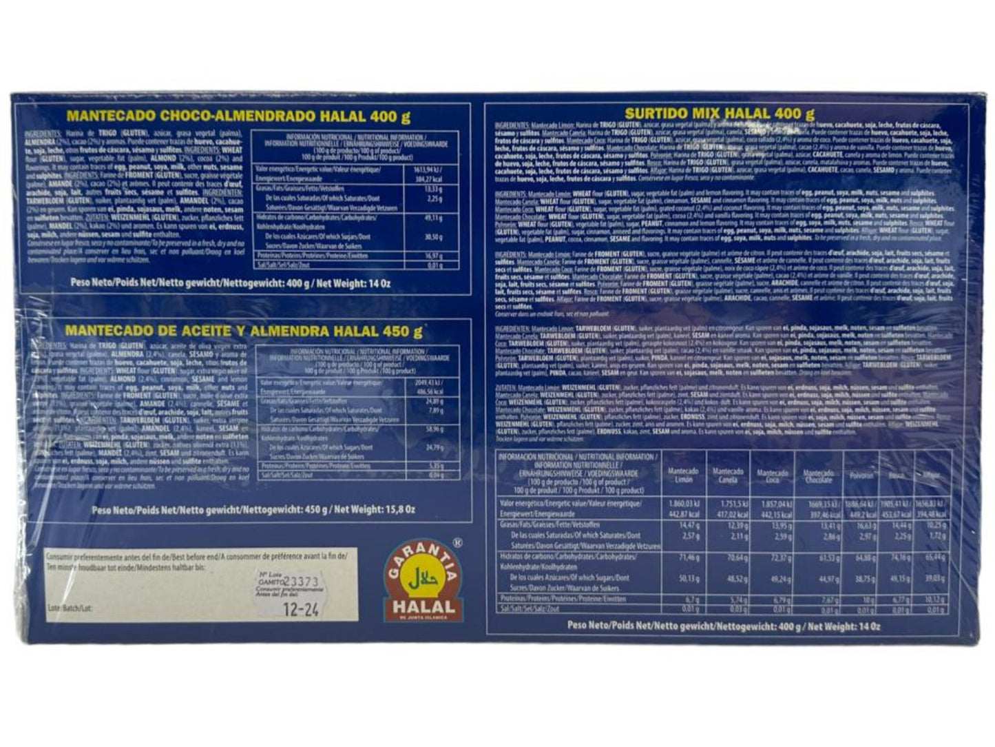 Gamito Assorted Mantecados y Polvorones 400g