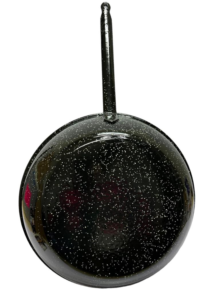 Garcima Sarten Honda Esmaltada Mango Spanish Deep Enamelled Pan 40cm