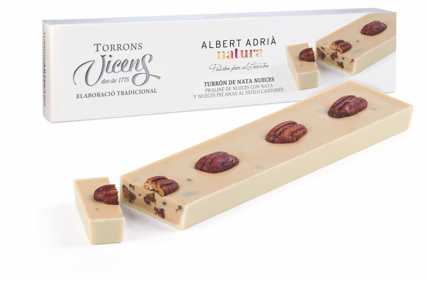 Vicens Turron Cream Nougat with Cantonese Pecans 300g (Best Before 01-10-2025)