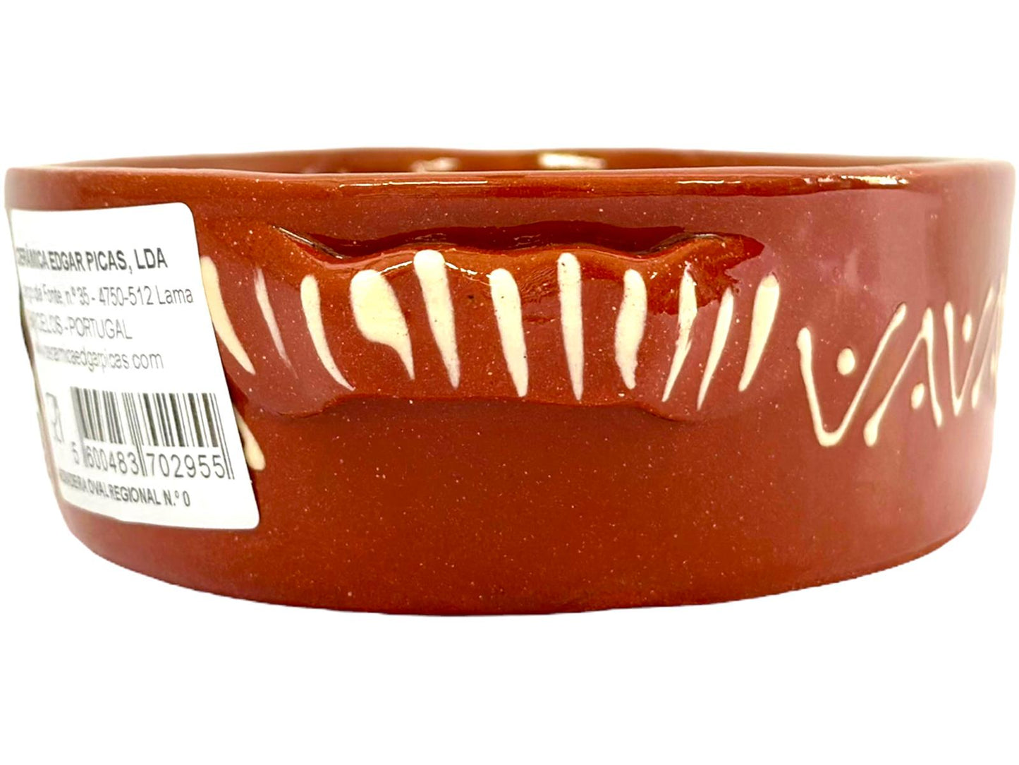 Edgar Picas Assadeira Oval Regional 0 Portuguese Terracotta Oval Baking Dish 25cm x 15cm x 5.5cm