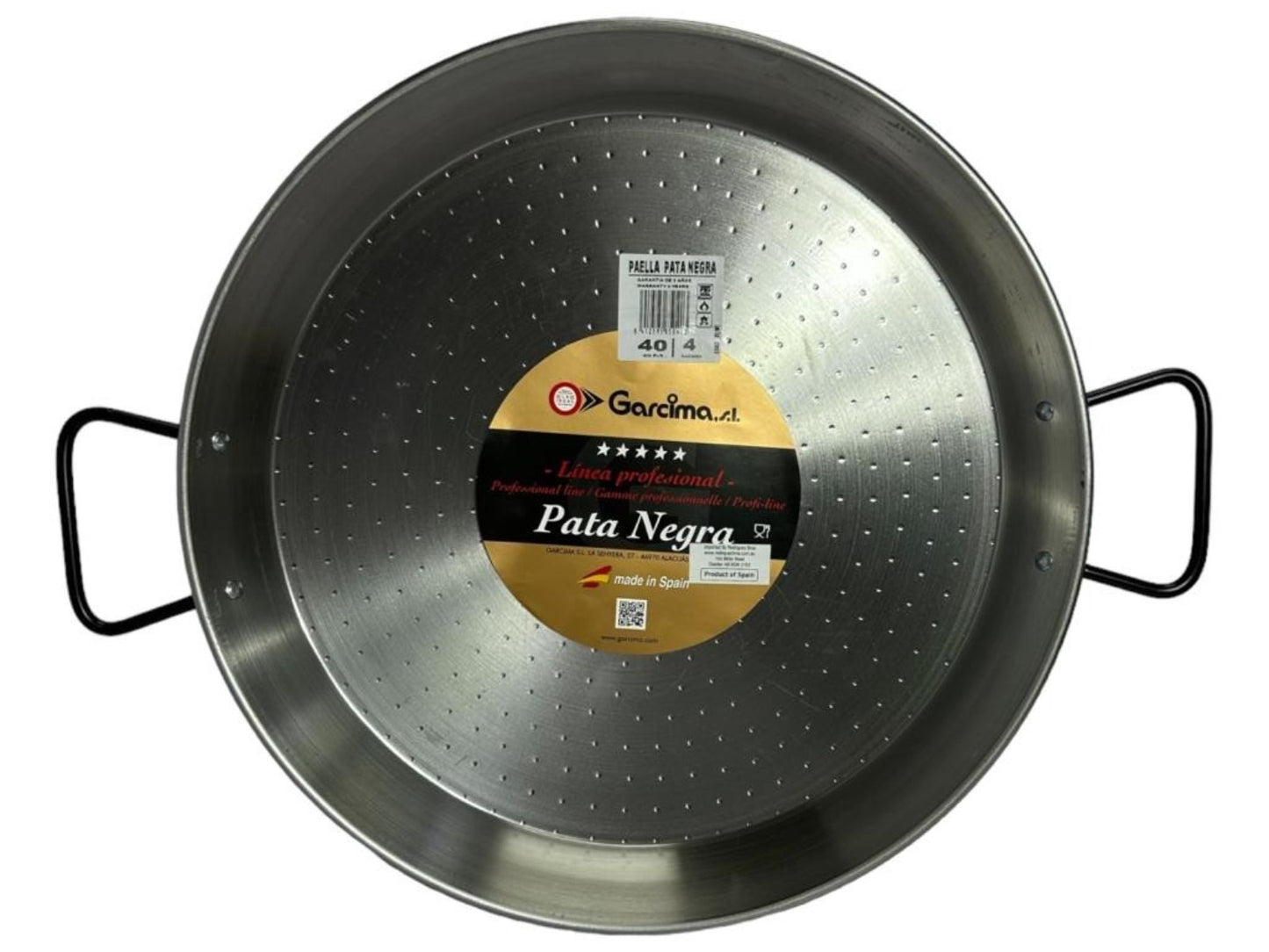 Garcima Pata Negra Paella Spanish Paella Pan 40cm
