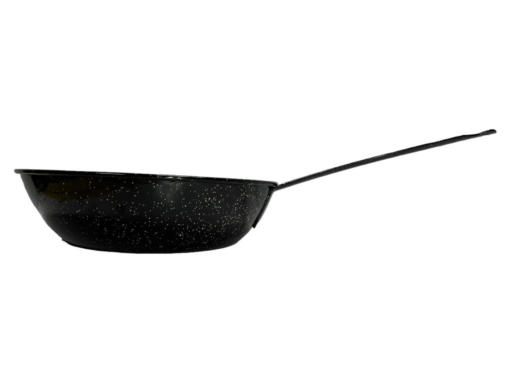 Garcima Sarten Honda Esmaltada Mango Spanish Deep Enamelled Pan 40cm