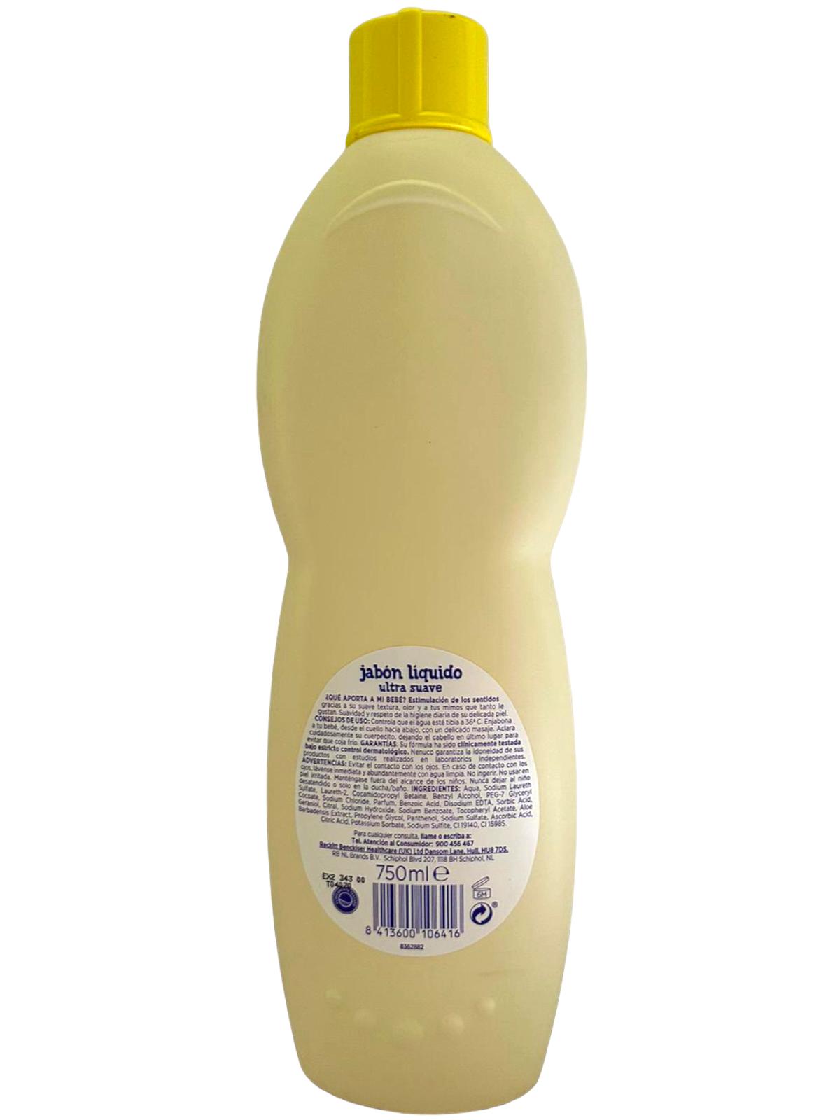 Nenuco Jabon Liquido Spanish Baby Liquid Soap 750ml